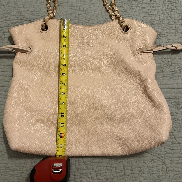 Blush Pink Tory Burch Large Shoulder Bag Tote - Picture 10 of 13
